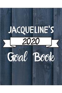Jacqueline's 2020 Goal Book