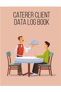 Caterer Client Data Log Book
