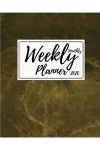 2020 Weekly & Monthly Planner