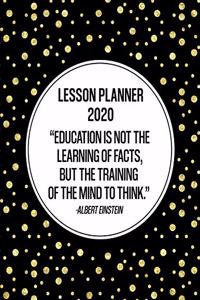 Lesson Planner 2020