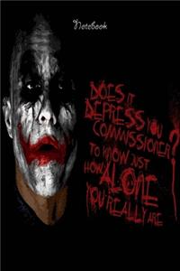 The Jocker Design 70 Notebook Comics For Jocker Fans and Lovers