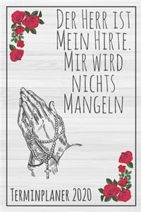 Der Herr ist mein Hirte - Terminplaner 2020