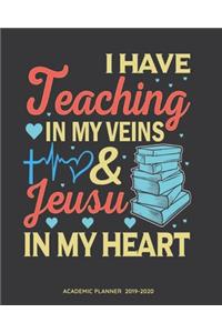 Christian Teacher Academic Planner 2019-2020