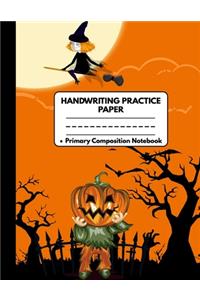 Handwriting Practice Paper Primary Composition Notebook