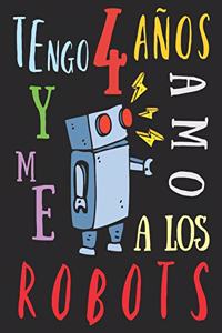 Tengo 4 años y me amo a los robots