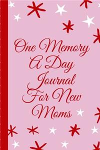 One Memory A Day Journal For New Moms