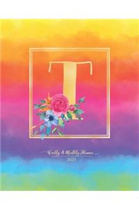 Weekly & Monthly Planner 2020 T