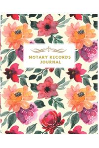 Notary Records Journal