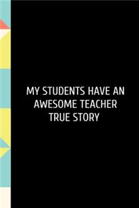 My Students Have an Awesome