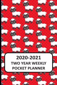 2020-2021 Two Year Weekly Pocket Planner