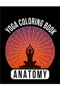 Yoga Coloring Book Anatomy