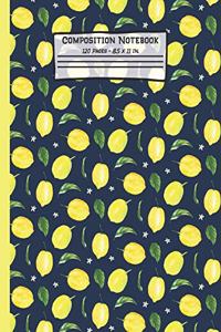 Lemons Composition Notebook