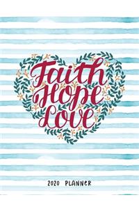 Faith Hope Love 2020 Planner