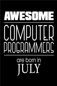 Awesome Computer Programmers Are Born In July