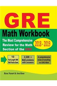 GRE Math Workbook 2018 - 2019