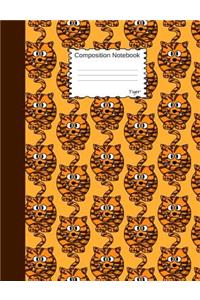 Tiger Composition Notebook