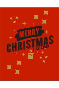 Merry Christmas Sticker Book