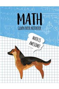 Math Graph Paper Notebook