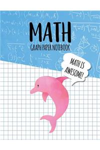 Math Graph Paper Notebook