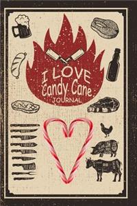 I Love Candy Cane Journal