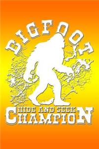 Bigfoot Hide & Seek Champion