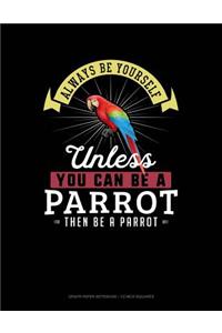 Always Be Yourself Unless You Can Be a Parrot Then Be a Parrot