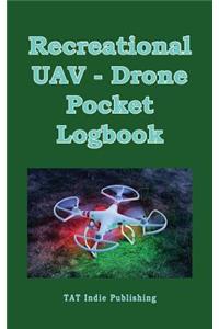 Recreational UAV - Drone Pocket Logbook