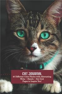 Cat Journal: 6x9 Write Sketch Doodle