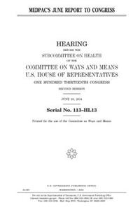 MedPAC's June report to Congress