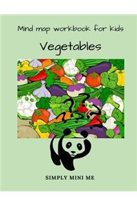 Mind Map Workbook for Kids - Vegetables