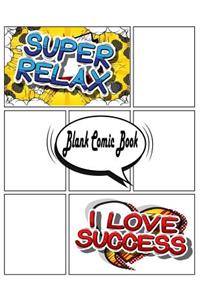 Blank Comic Book