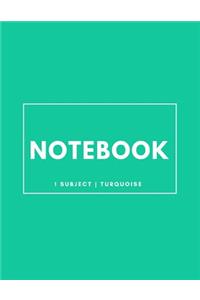 Notebook 1 Subject