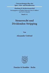 Steuerrecht Und Dividenden-Stripping