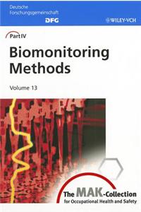 Biomonitoring Methods, Part IV