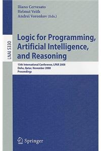 Logic for Programming, Artificial Intelligence, and Reasoning