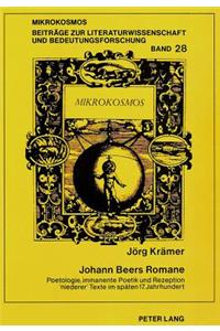 Johann Beers Romane