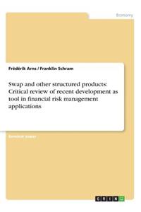 Swap and other structured products