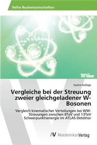 Vergleiche bei der Streuung zweier gleichgeladener W-Bosonen