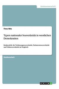 Typen nationaler Souveränität in westlichen Demokratien