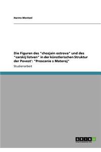 Die Figuren des chozjain ostrova und des carskij listven in der künstlerischen Struktur der Povest'