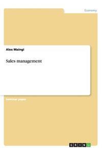 Sales management