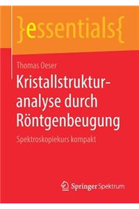 Kristallstrukturanalyse durch Röntgenbeugung