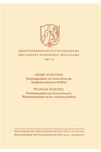 Forschungsaufgaben zur Untersuchung der Festigkeitsprobleme im Schiffbau. Forschungsaufgaben zur Untersuchung der Widerstandsprobleme im See- und Binnenschiffbau