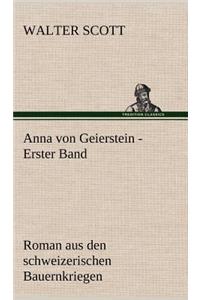 Anna Von Geierstein - Erster Band