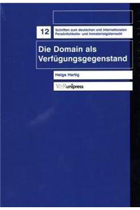 Die Domain ALS Verfugungsgegenstand