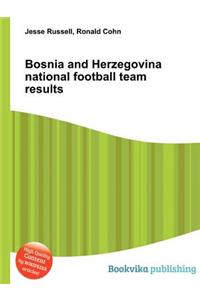 Bosnia and Herzegovina National Football Team Results
