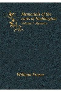 Memorials of the earls of Haddington Volume 1. Memoirs
