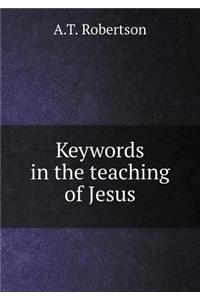 Keywords in the teaching of Jesus