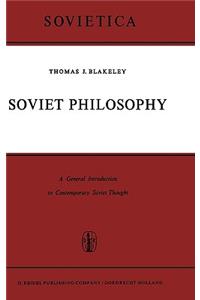 Soviet Philosophy