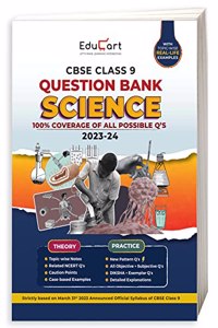 Educart CBSE Class 9 Question Bank SCIENCE for 2023-2024